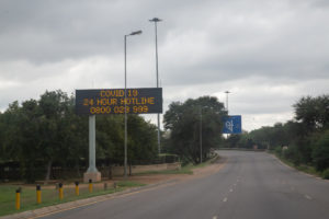 Covid_19 Empty Johannesburg street