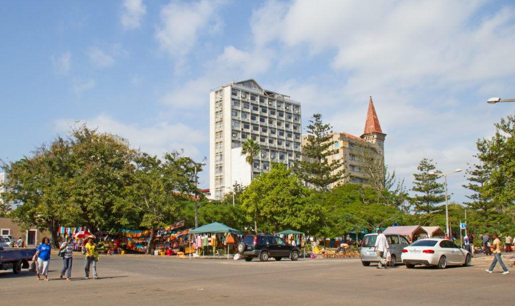 Mozambique Sunday market